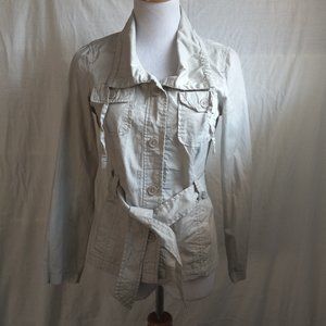 Tan French Cuff Jacket Size S